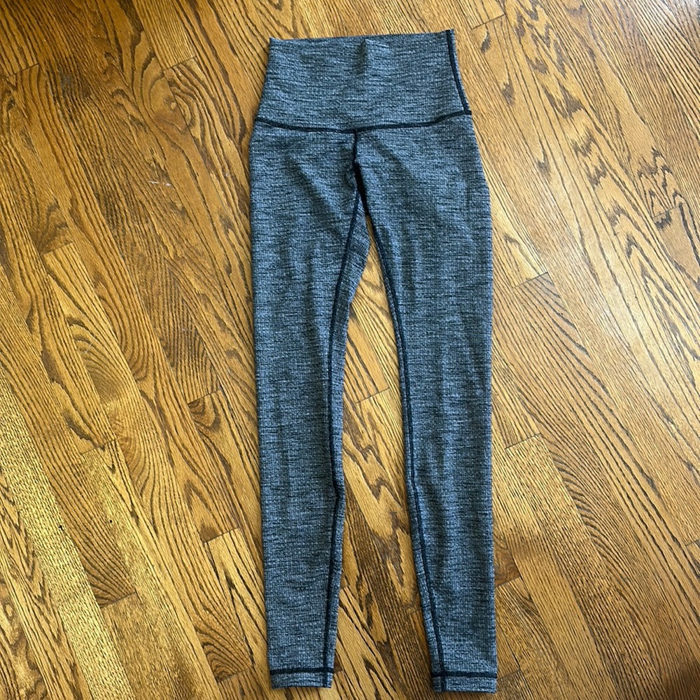 Lululemon Full-on luxtreme leggings gray black size 4